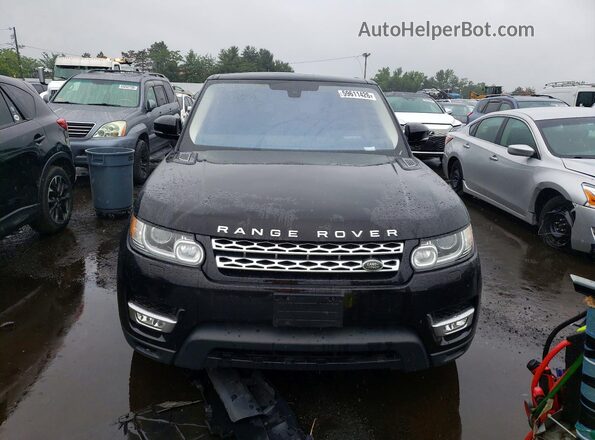 SALWR2VF0GA633569 2016 LAND ROVER RANGE Black Вид спереду