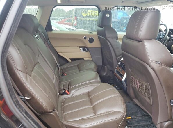 SALWR2VF0GA633569 2016 LAND ROVER RANGE Black Вид задньої частини салону