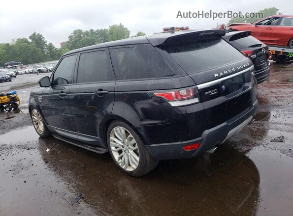 SALWR2VF0GA633569 2016 LAND ROVER RANGE Black Задня ліва чверть