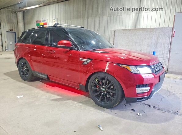 SALWR2VF0GA635743 2016 LAND ROVER RANGE Red Delantero derecho