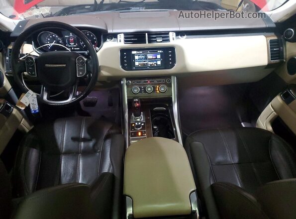 SALWR2VF0GA635743 2016 LAND ROVER RANGE Red Vista del salpicadero
