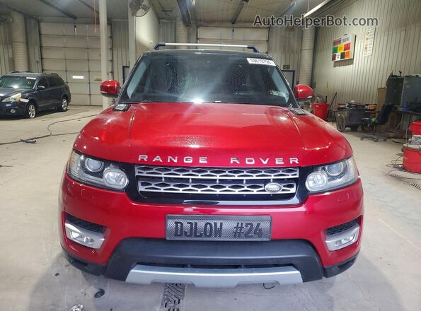 SALWR2VF0GA635743 2016 LAND ROVER RANGE Red Vista frontal
