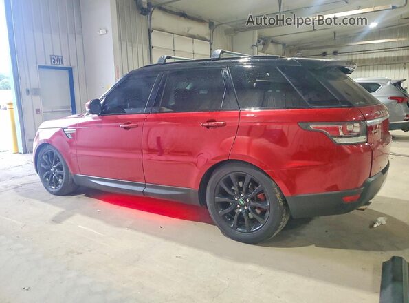 SALWR2VF0GA635743 2016 LAND ROVER RANGE Red Trasero izquierdo
