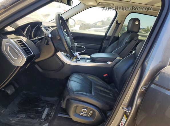 SALWR2VF1GA563967 2016 LAND ROVER RANGE Charcoal Front interior view