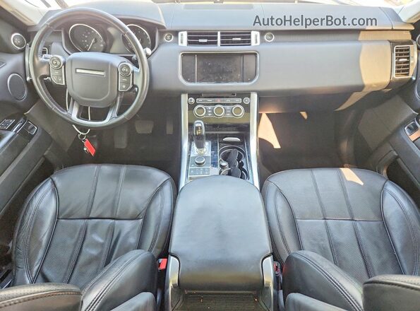 SALWR2VF2GA565484 2016 LAND ROVER RANGE Gray Вид панелі приладів