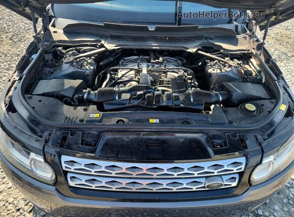 SALWR2VF2GA565484 2016 LAND ROVER RANGE Gray Вид підкапотного простору