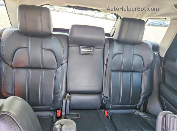 SALWR2VF2GA565484 2016 LAND ROVER RANGE Gray Вид задніх сидінь