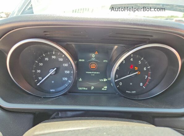 SALWR2VF5GA632224 2016 LAND ROVER RANGE Серый Вид щитка приборов