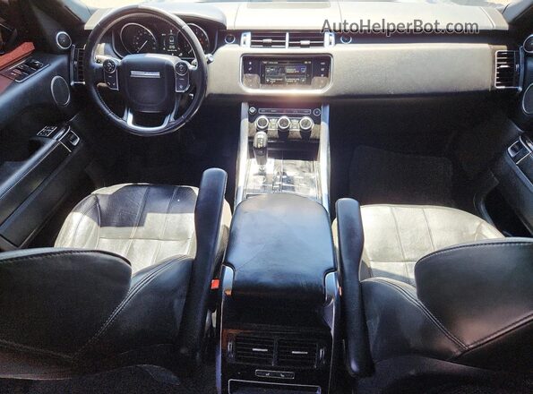 SALWR2VF5GA632224 2016 LAND ROVER RANGE Серый Вид панели приборов