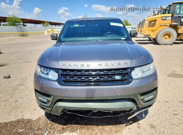 SALWR2VF5GA632224 2016 LAND ROVER RANGE Серый Вид спереди