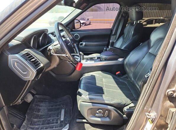 SALWR2VF5GA632224 2016 LAND ROVER RANGE Серый Вид салона спереди