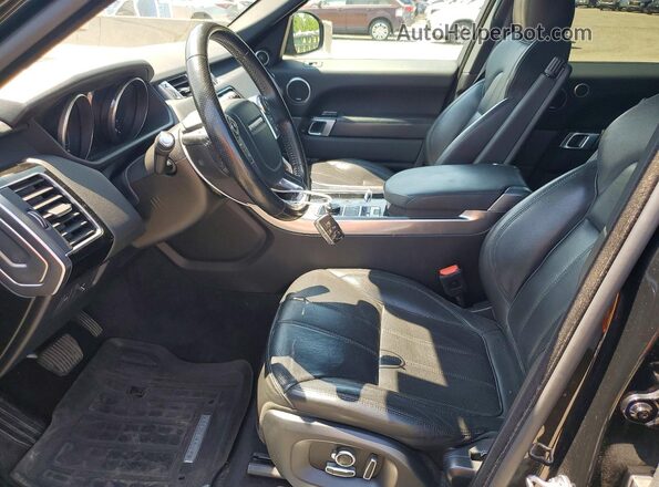 SALWR2VF9GA581682 2016 LAND ROVER RANGE Black Front interior view