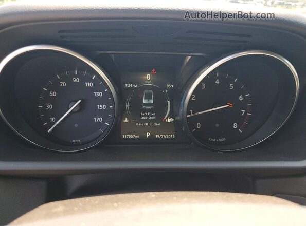 SALWR2VF9GA581682 2016 LAND ROVER RANGE Black Instrument cluster view