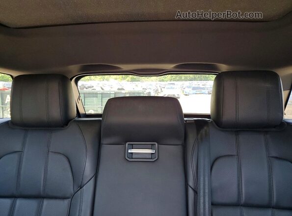 SALWR2VF9GA581682 2016 LAND ROVER RANGE Black Rear seats view