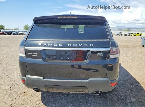 SALWR2VFXGA636866 2016 LAND ROVER RANGE Black Rear view