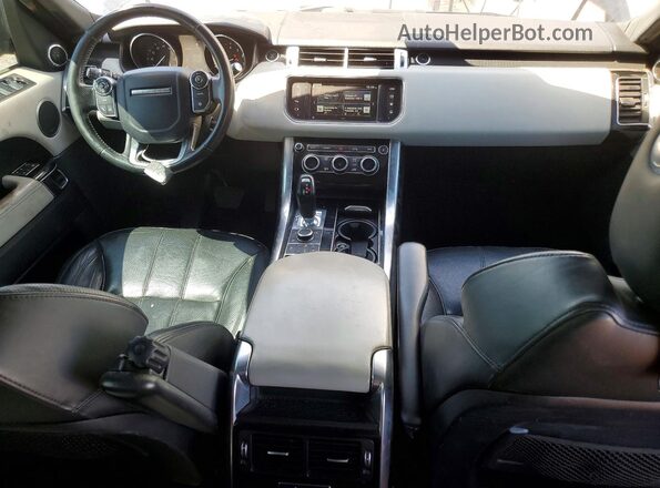 SALWR2VFXGA636866 2016 LAND ROVER RANGE Black Dashboard view