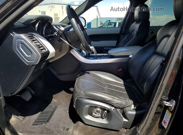 SALWR2VFXGA636866 2016 LAND ROVER RANGE Black Front interior view