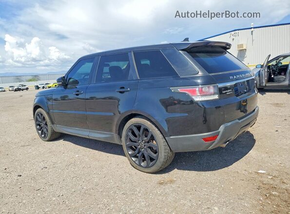 SALWR2VFXGA636866 2016 LAND ROVER RANGE Black Rear left