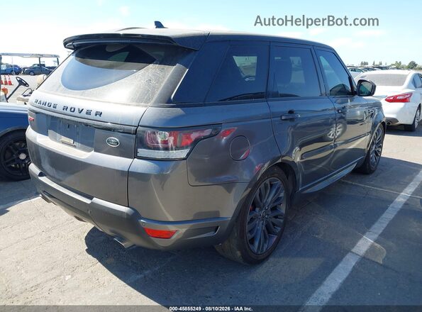 SALWS2PF2GA110684 2016 LAND ROVER RANGE ROVER SPORT Gray უკანა მარჯვენა