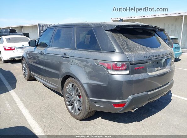SALWS2PF2GA110684 2016 LAND ROVER RANGE ROVER SPORT Gray უკანა მარცხენა
