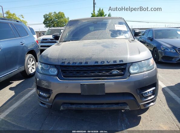 SALWS2PF2GA110684 2016 LAND ROVER RANGE ROVER SPORT Gray ხელსაწყოთა პანელის ხედი