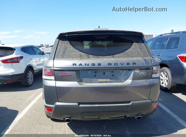 SALWS2PF2GA110684 2016 LAND ROVER RANGE ROVER SPORT Gray 