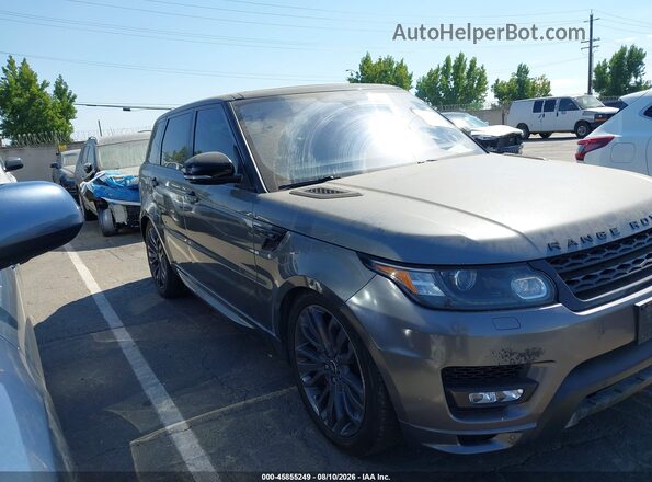 SALWS2PF2GA110684 2016 LAND ROVER RANGE ROVER SPORT Gray უკანა სალონის ხედი
