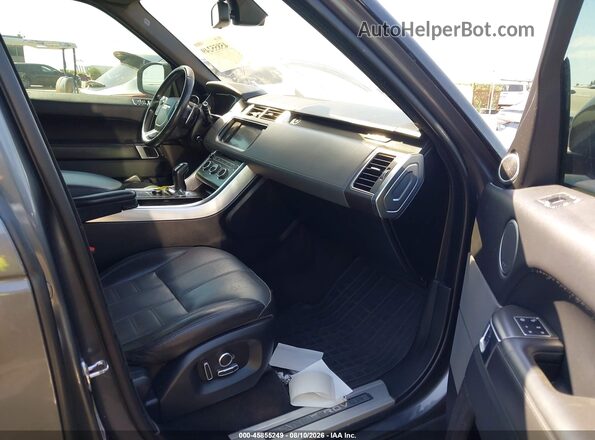 SALWS2PF2GA110684 2016 LAND ROVER RANGE ROVER SPORT Gray წინა სალონის ხედი