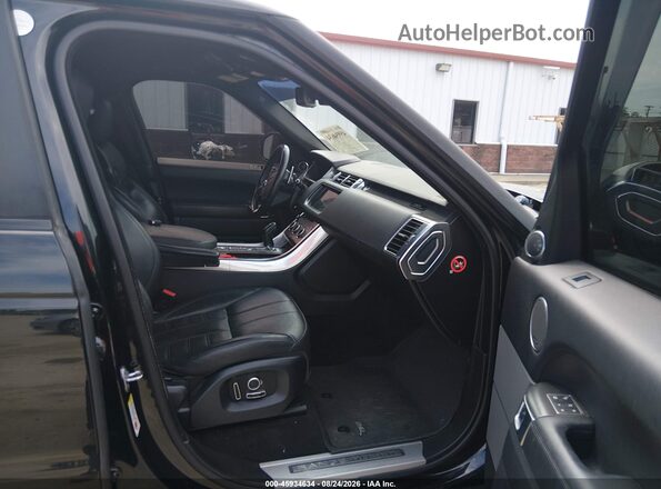 SALWS2PF2GA598860 2016 LAND ROVER RANGE ROVER SPORT Black Задня права чверть