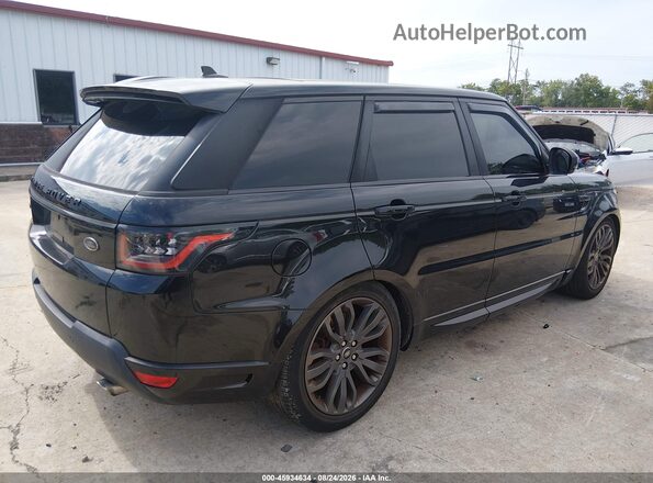 SALWS2PF2GA598860 2016 LAND ROVER RANGE ROVER SPORT Black Задня ліва чверть