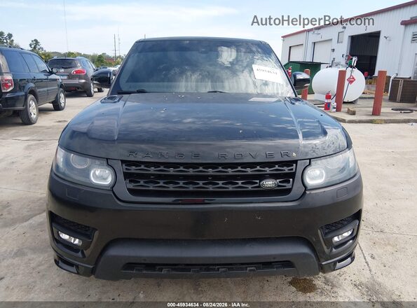 SALWS2PF2GA598860 2016 LAND ROVER RANGE ROVER SPORT Black Вид ззаду