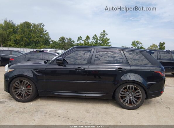 SALWS2PF2GA598860 2016 LAND ROVER RANGE ROVER SPORT Black Вид щитка приладів