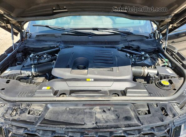 SALWS2RU1MA795896 2021 LAND ROVER RANGE Black Vista del compartimento del motor
