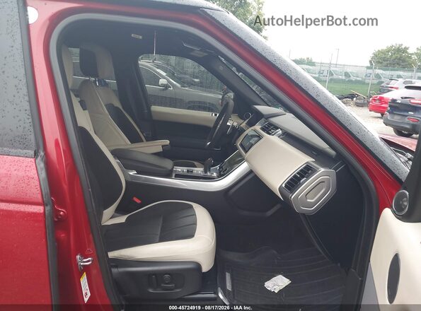 SALWS2RU2LA724348 2020 LAND ROVER RANGE ROVER SPORT Red Вид салону спереду
