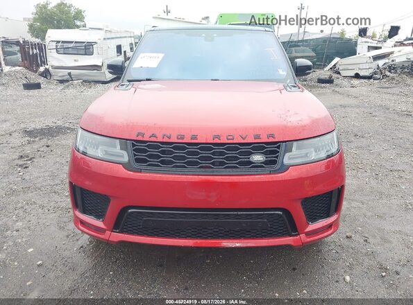 SALWS2RU2LA724348 2020 LAND ROVER RANGE ROVER SPORT Red Вид спереду