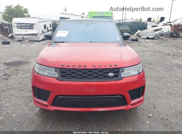 SALWS2RU2LA724348 2020 LAND ROVER RANGE ROVER SPORT Red Вид щитка приладів