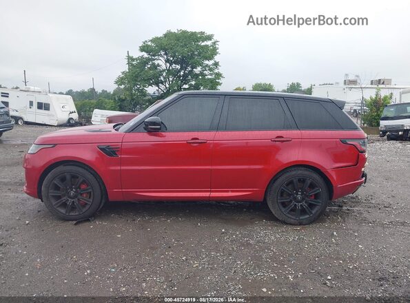 SALWS2RU2LA724348 2020 LAND ROVER RANGE ROVER SPORT Red Панорамний вид салону 360°
