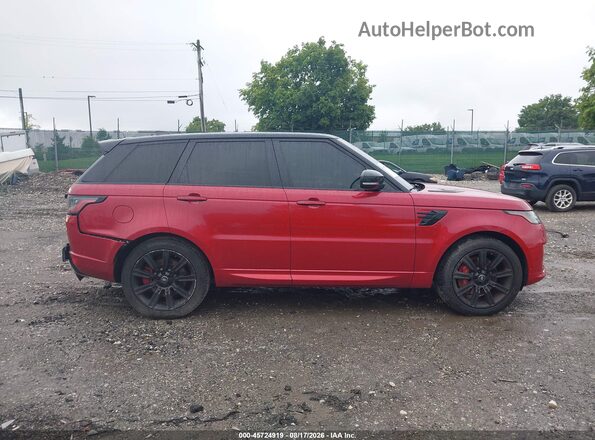 SALWS2RU2LA724348 2020 LAND ROVER RANGE ROVER SPORT Red Вид задньої частини салону