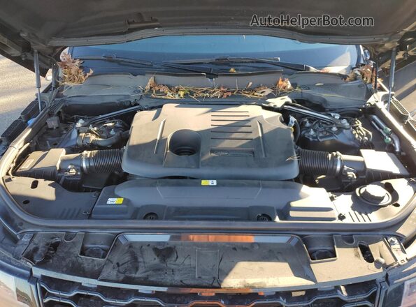 SALWS2RU7NA220719 2022 LAND ROVER RANGE Черный Вид подкапотного пространства