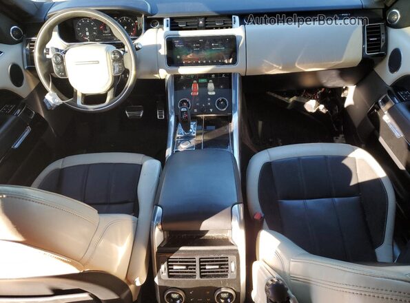 SALWS2RU7NA220719 2022 LAND ROVER RANGE Черный Вид панели приборов