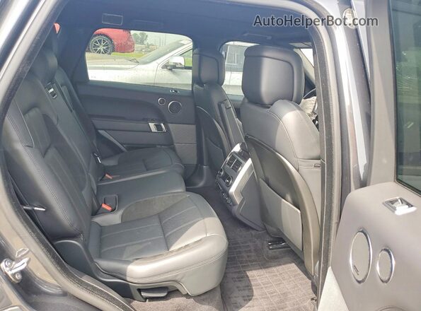 SALWS2RU9MA765240 2021 LAND ROVER RANGE Charcoal Vista interior trasera