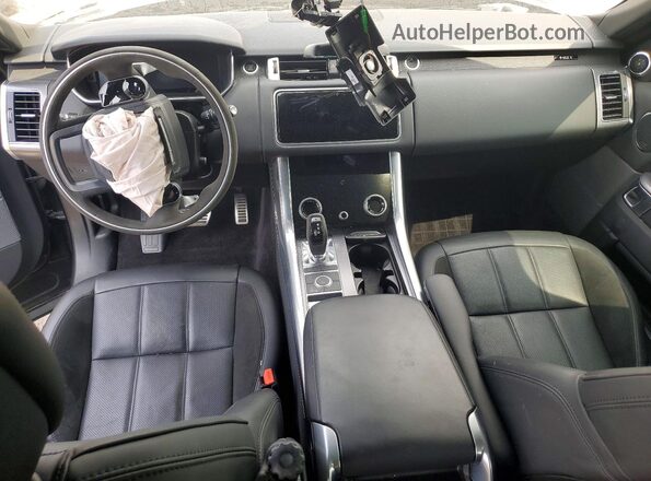 SALWS2RU9MA765240 2021 LAND ROVER RANGE Charcoal Vista del salpicadero