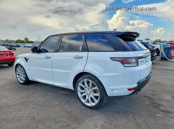 SALWS2VF2GA549080 2016 LAND ROVER RANGE Белый Задняя левая четверть