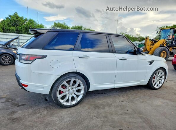 SALWS2VF2GA549080 2016 LAND ROVER RANGE Белый Задняя правая четверть