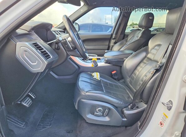 SALWS2VF2GA549080 2016 LAND ROVER RANGE Белый Вид салона спереди