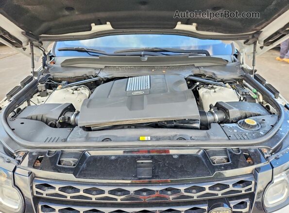 SALWS2VF2GA549080 2016 LAND ROVER RANGE Белый Вид подкапотного пространства