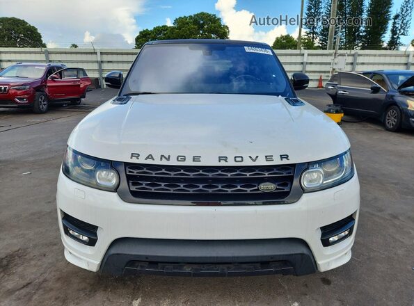 SALWS2VF2GA549080 2016 LAND ROVER RANGE Белый Вид спереди