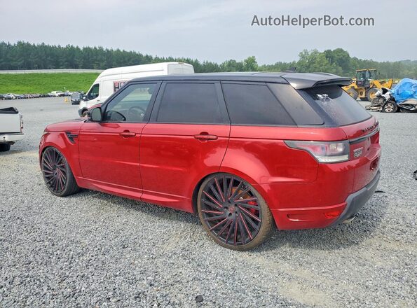 SALWS2VF3GA561772 2016 LAND ROVER RANGE Red Trasero izquierdo