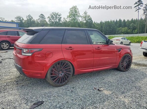 SALWS2VF3GA561772 2016 LAND ROVER RANGE Red Trasero derecho