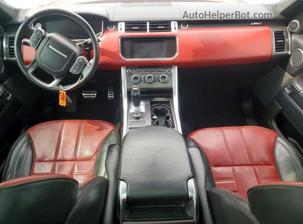 SALWS2VF3GA561772 2016 LAND ROVER RANGE Red Vista del salpicadero